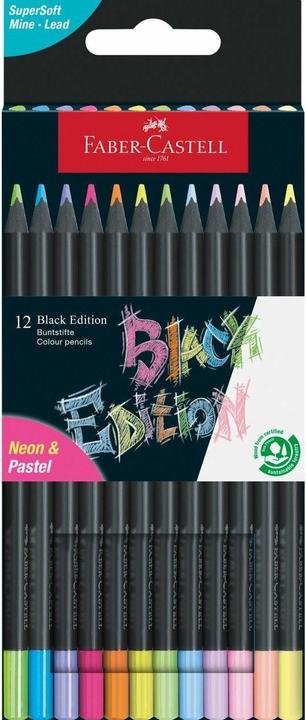 Faber-Castell Black Edition (Mehrfarbig, 12 x)