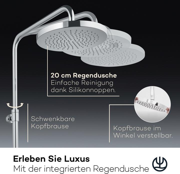 Image du produit Kludi X3 Colonne de douche avec mitigeur thermostatique