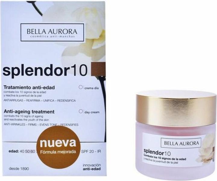 Bella Aurora SPLENDOR 10 tratamiento anti-edad SPF20 50 ml (50 ml, Tagescreme, SPF 20)