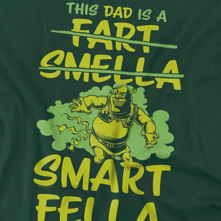 Immagine prodotto Shrek Smart Fart Dad Maglietta Uomo (3XL)