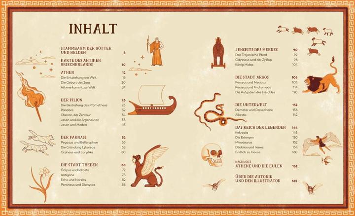 Produktbild Eine Reise durch die griechische Mythologie (Deutsch, Sander Berg, Marchella Ward, Gundula Müller-Wallraf, 2021)