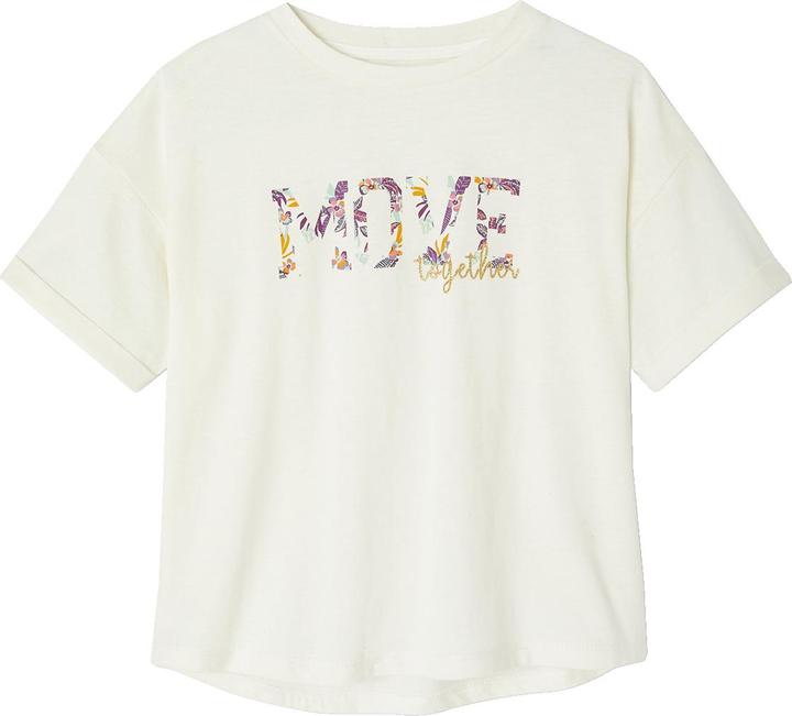 Produktbild Vertbaudet Mädchen Sport-Set: T-Shirt & Radlerhose mit Glanzeffekt (146)