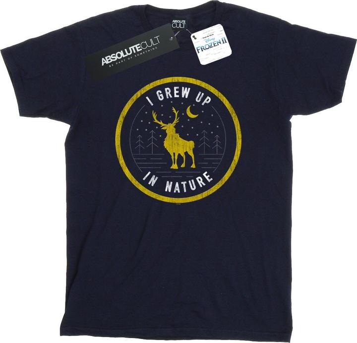 Disney Frozen 2 Sven I Grew Up In Nature TShirt (L)