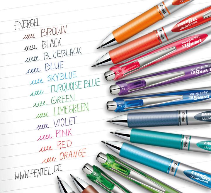 Produktbild Pentel EnerGel Xm (Silber, Rot, 1 x)