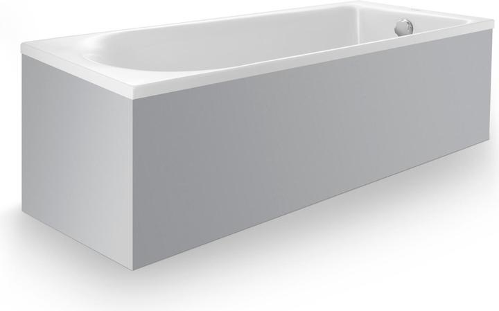 Duravit Badewanne D-NEO Einbauversion 1 RS 1700x700mm weiss (140 l, 170 cm, 70 cm)