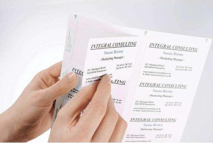 Image du produit Sigel Cartes de visite 3C (250 g/m², 100 x, A4)