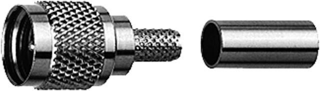 Produktbild Telegärtner Mini-UHF Kabelstecker Crimp G01 crimp/crimp, B1305, G01 (RG-58 C/U)