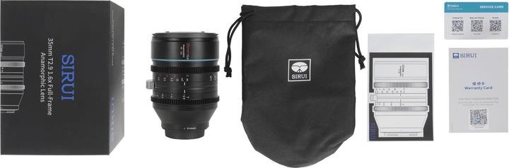 Actual product image Sirui Venus 35mm T2.9 1.6x anamorph L mount (L-Mount, full size)