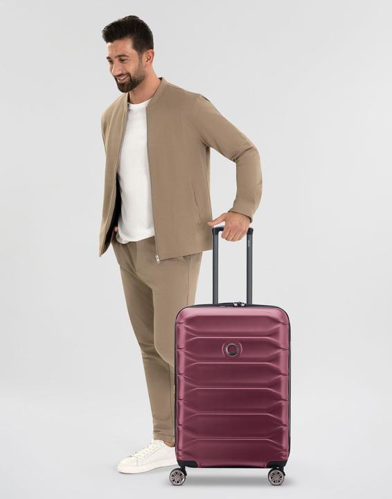 Actual product image Delsey Meteor 4 Rollen Trolley 68 cm mit Dehnfalte (76 l, M (50 - 90l))