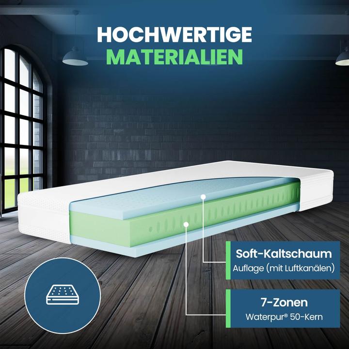 Image du produit Mara Vital Dreamline KS (200 x 190 cm, Noyau de mousse)