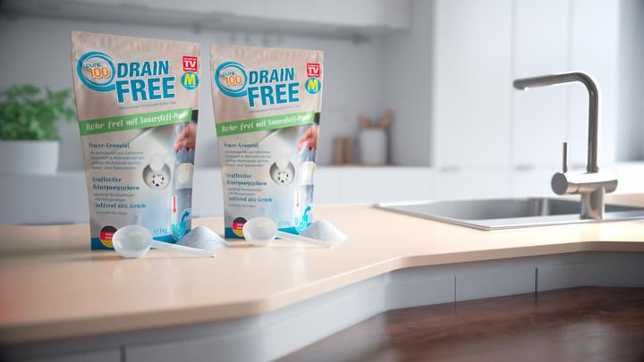 Produktbild MediaShop Pure100 Drain Free