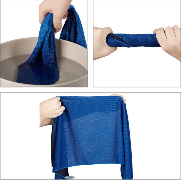 Image du produit Relaxdays Serviette rafraîchissante