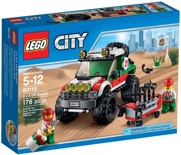 Actual product image LEGO 4 x 4 Off Roader (60115, LEGO City)