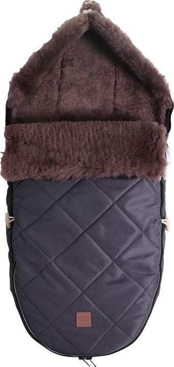 Kaiser Lammfell Fusssack Toffee