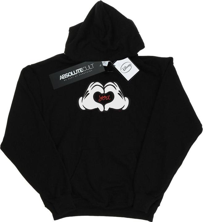 Immagine prodotto Disney Mickey Mouse Loves You Felpa con Cappuccio Uomo (4XL)