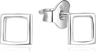 Beneto Minimalist silver earrings studs AGUP843L (L)