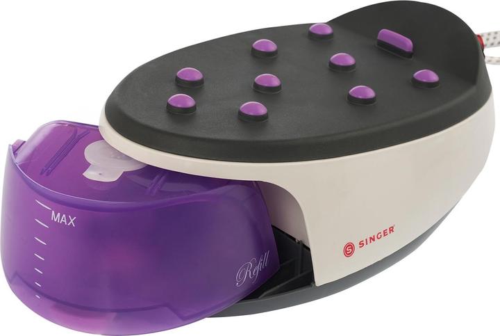Actual product image Singer SHG 2627 Boiler iron 850 W 0.8 L Ceramic Grey, Purple, White (850 W)