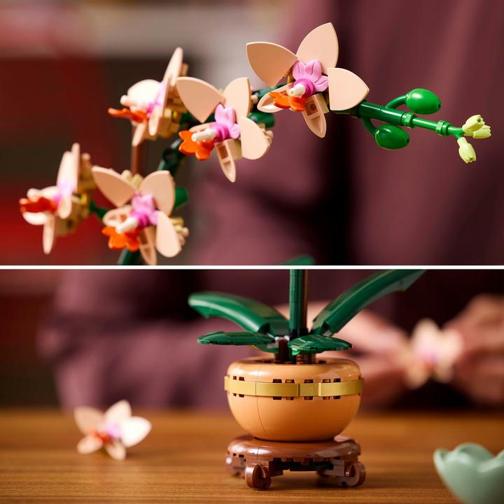 Actual product image LEGO Mini-Orchidee (10343, LEGO Botanical)
