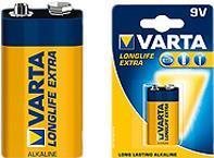 Produktbild Varta Longlife (1 Stk., 9V Block, 565 mAh)