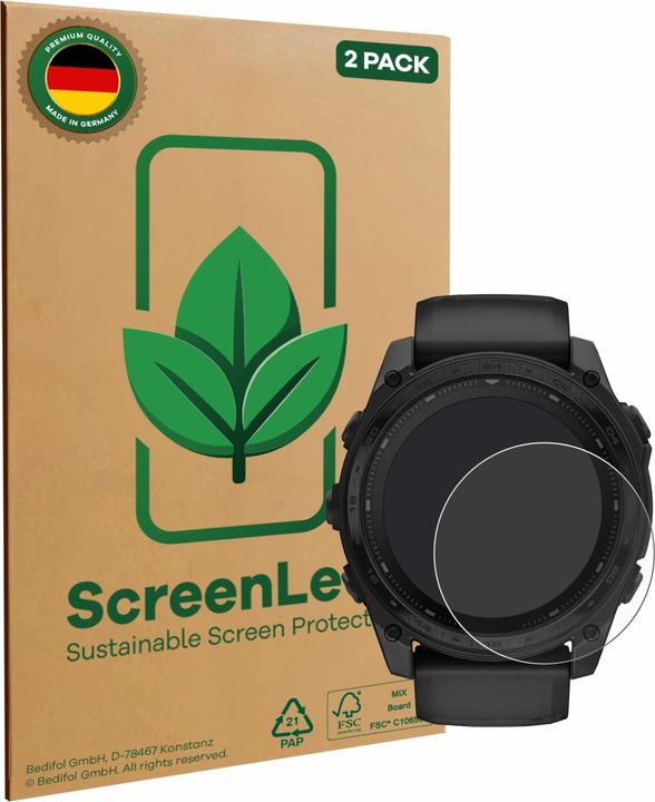 Produktbild ScreenLeaf Schutzfolie nachhaltiger Displayschutz Display Schutz Folie Klar Transparent