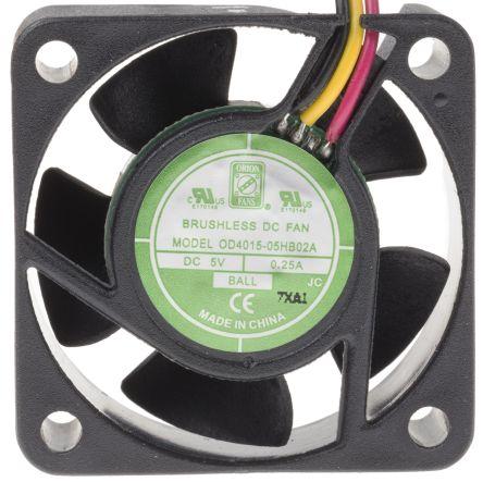 Image du produit Rs Pro DC fan, alarm, 40x15mm 14.45cu.m/h 5V