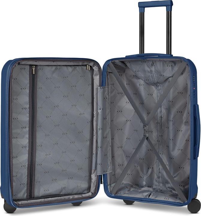 Produktbild D&N South Dakota 4 Rollen Kofferset 3-teilig mit Dehnfalte (203 l, XL (ab 115l))