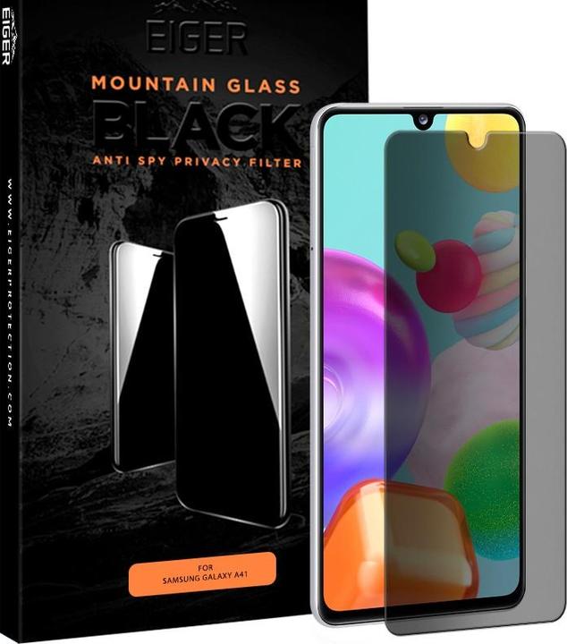 Produktbild Eiger Mountain Glass Black (1 Stück, Samsung Galaxy A41)