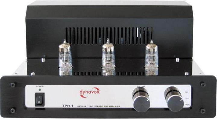 Produktbild Dynavox Röhrenvorverstärker TPR1 chrom (Röhren-Vorstufe)