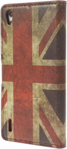 Image du produit MU Style Couverture en cuir avec motif (Huawei Ascend P7)