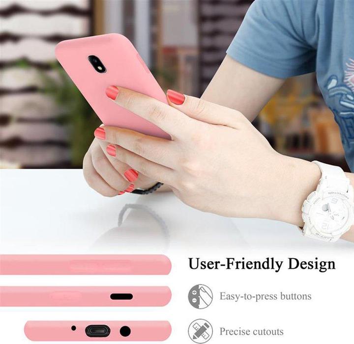 Actual product image Cadorabo TPU Liquid Silicone Case Cover (Samsung Galaxy J5 (2017))