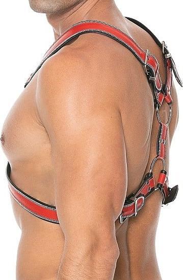 Produktbild Ouch! Z Series Scottish Harness/Red - L/XL (XL)