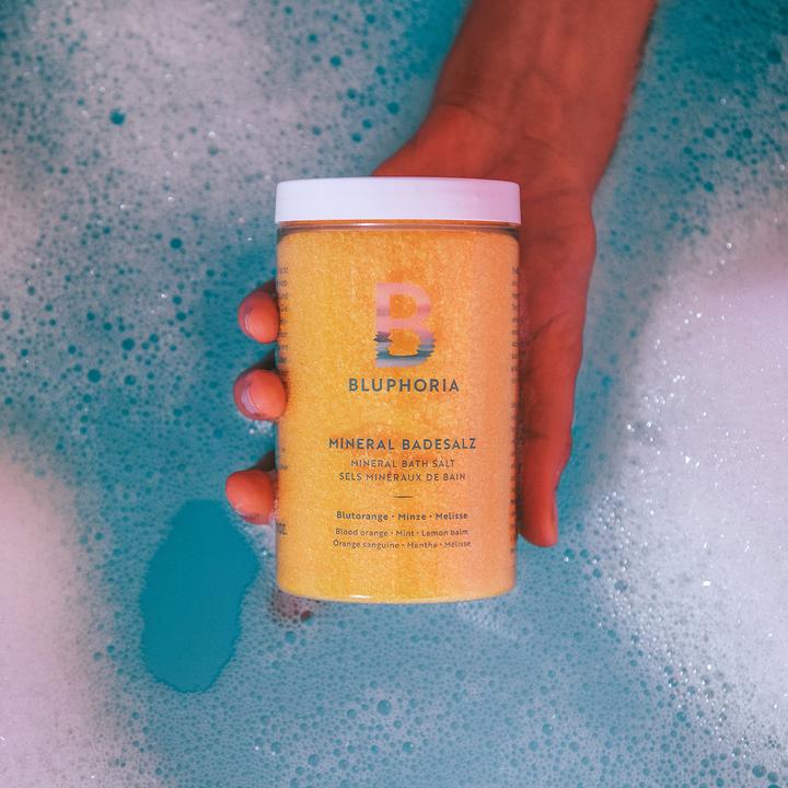 Actual product image Bluphoria Mineral bath salts (400 ml, Bath salts)