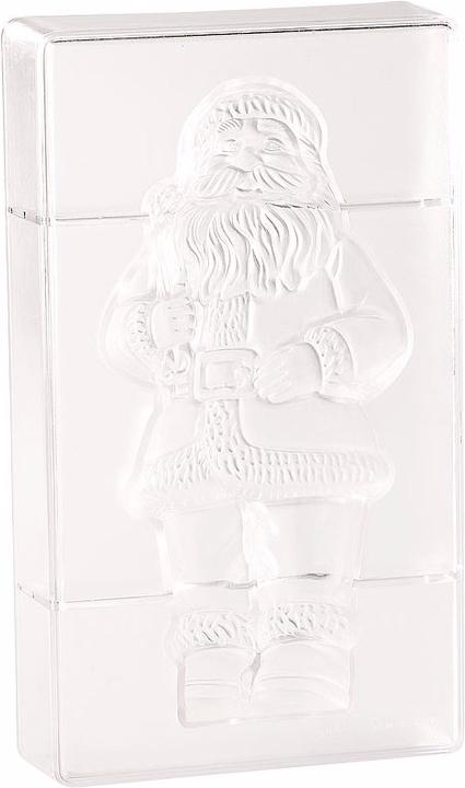 Produktbild Rosenstein & Söhne 3D Schokoladen-Gussformen-Set "XL Weihnachtsmann" (20 cm)