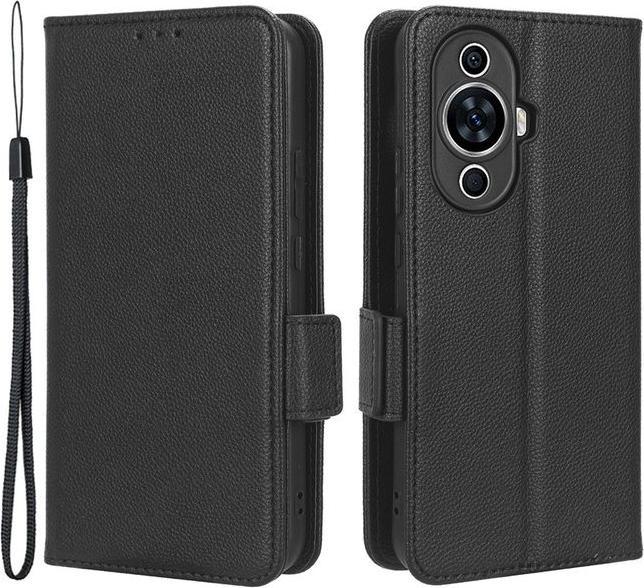 Produktbild MU Classic Litchi Leder Bookcover Series (Huawei Nova 11 Ultra, Huawei Nova 11 Pro)