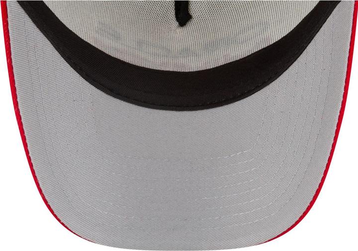 Actual product image New Era A-Frame Snapback Trucker Cap - Red Bull Racing Beige