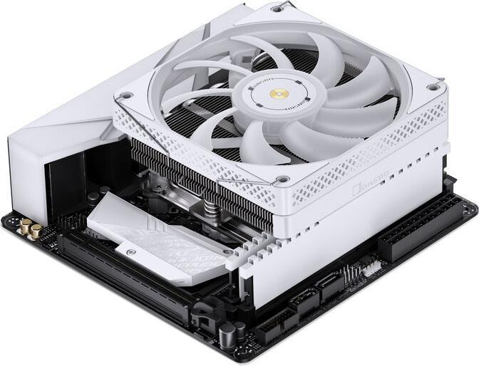 Actual product image Jonsbo HP600 CPU cooler, 120 mm - white, A-RGB (66 mm)