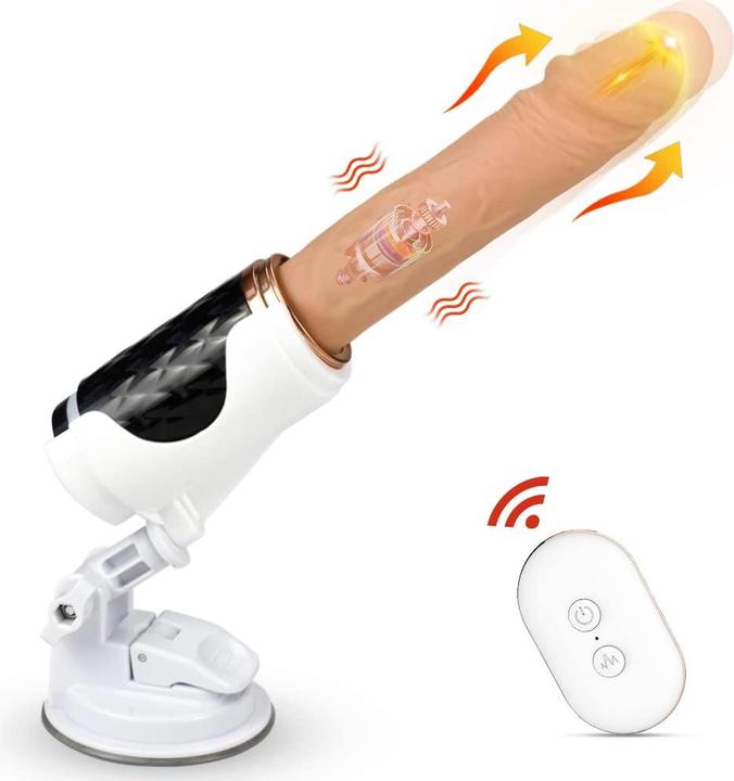 Produktbild Cacuola Realistische Dildo Vibrator mit Stossfunktion