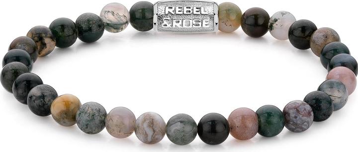 Rebel & Rose Stones Only Indian Summer Bracelet (16.50 cm, Edelstahl)