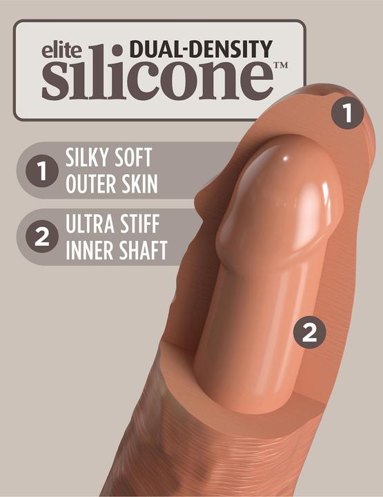 Actual product image Pipedream Vibro silicone dildo