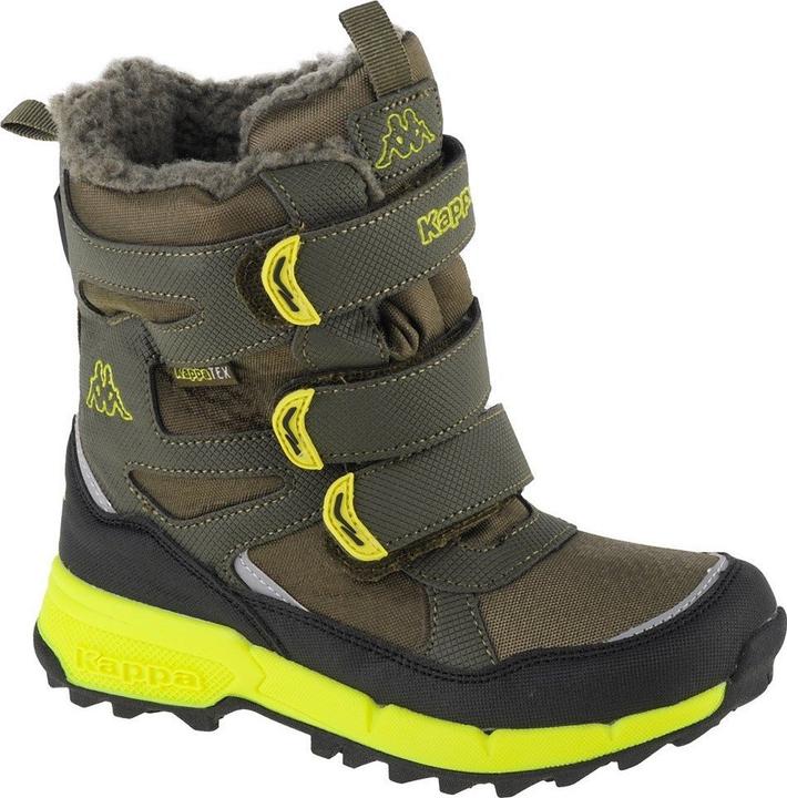 Kappa Buty zimowe dziecięce Vipos Tex K Zielone r. 30 (30)