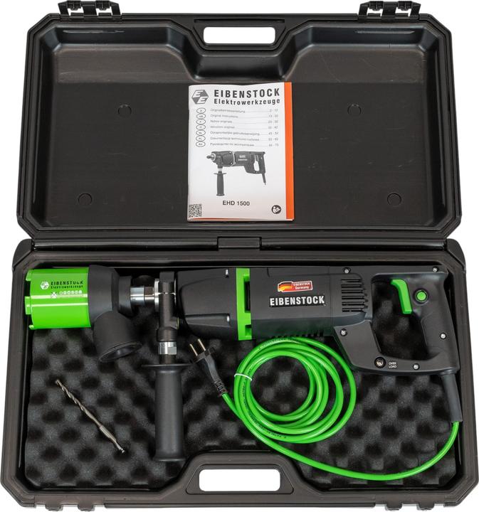 Actual product image Eibenstock Dia-Dry Core Drill EHD 1500 Set(H) (Electrical connection)