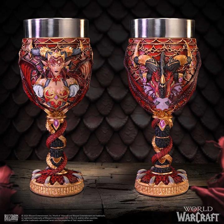 Actual product image Nemesis Now World of Warcraft Sylvanas Kelch 19 cm
