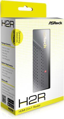 Actual product image AsRock H2R HDMI Dongle 2-In-1 Travel Router