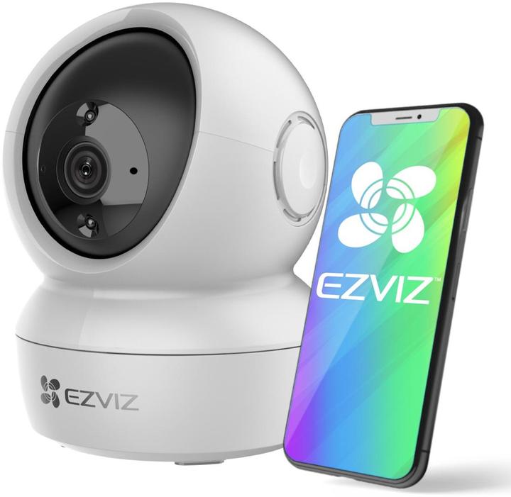 Actual product image EZVIZ H6C 2MP Indoor PT Camera (1920 x 1080 Pixels)