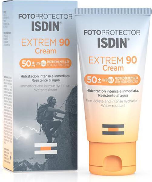 Actual product image Isdin Fotoprotector Extreme 90 Spf50 50ml (Suntan cream, SPF 50+, 50 ml)