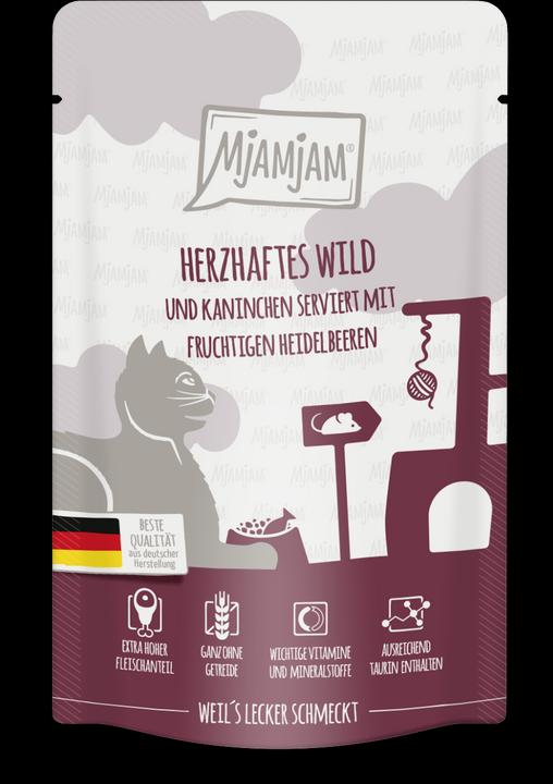 Produktbild Mjamjam Herzhaftes Wild (Adult, 1 Stk., 125 g)