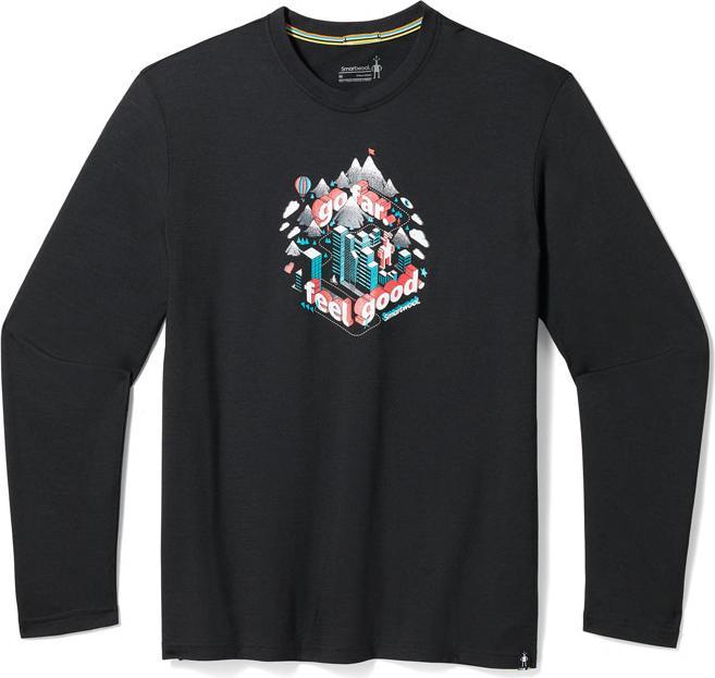 Actual product image Smartwool Graphic Tee Long Sleeve (L)