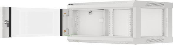Actual product image Lanberg Wall rack 19 " 4U 600X450mm gray (4 RU, 19 inch rack)