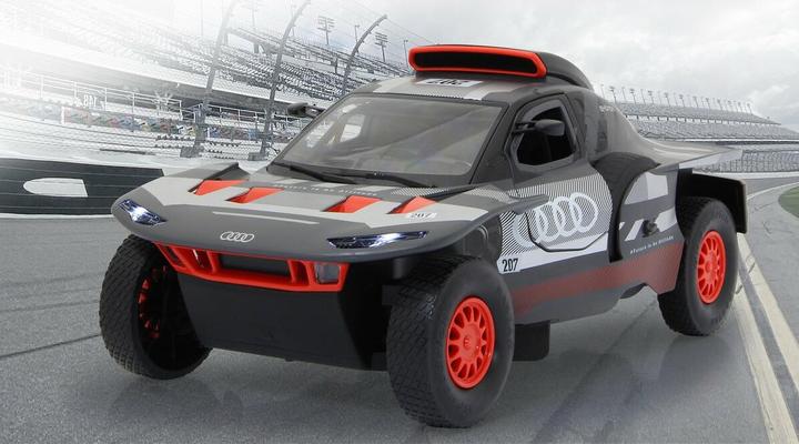 Produktbild Jamara AUDI RS Q e-tron E2 1:14 grau 2,4GHz Tür manuell