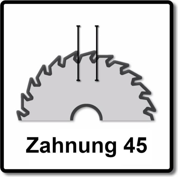 Produktbild Makita CCF19045G SPECIALIZED EFFICUT Sägeblatt 190 x 30 x 1,0 mm ( B-68638 ) 45 Zähne für Holz